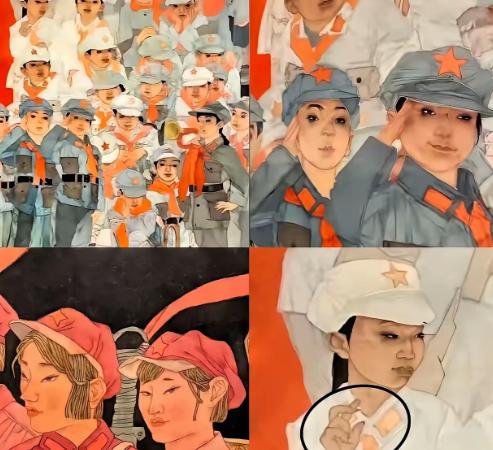 刘翔鹏画出这样的作品，只有两种可能：一种是蠢！另一种是坏。先说蠢！什么叫蠢？