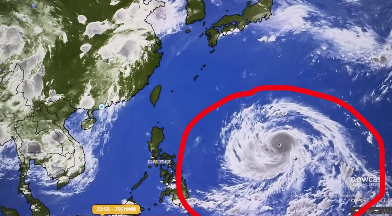 🆘提前提醒一下江浙沪福建的同学，台风巴威还有三四天就要来了。这个台风目前1