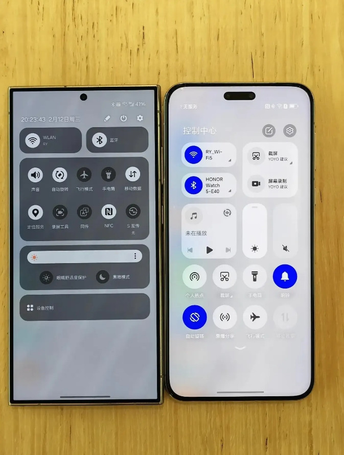 你敢信？三星S24U和荣耀Magic7Pro放一起，居然是荣耀Magic7Pro