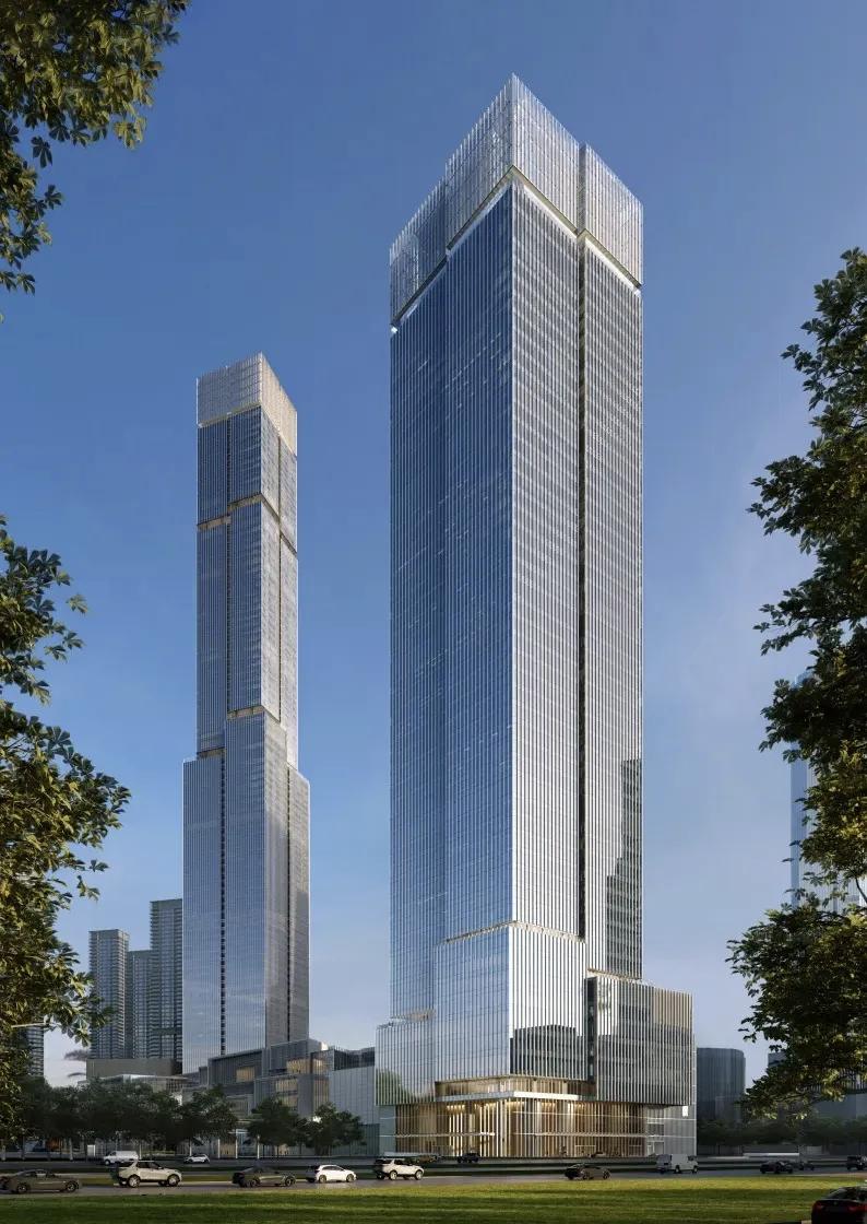 275米地标崛起！东莞第4高楼主体封顶，岭南文化与科技感交融东莞城市天际线