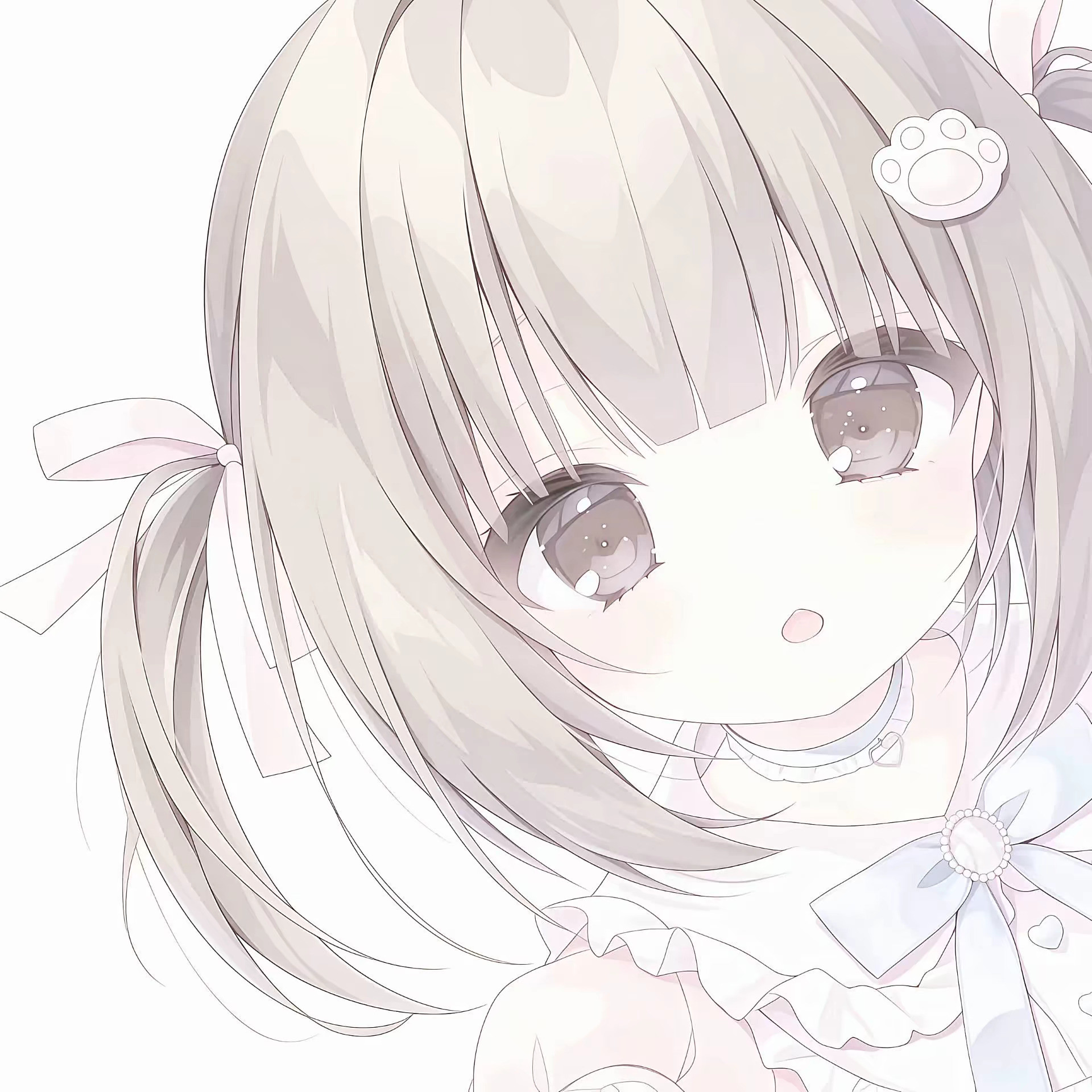 动漫可爱女头​​​