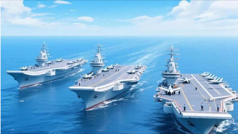 81192，全网破防泪目，24年了！三航母齐呼返航，24年前的4月1日，南海之上