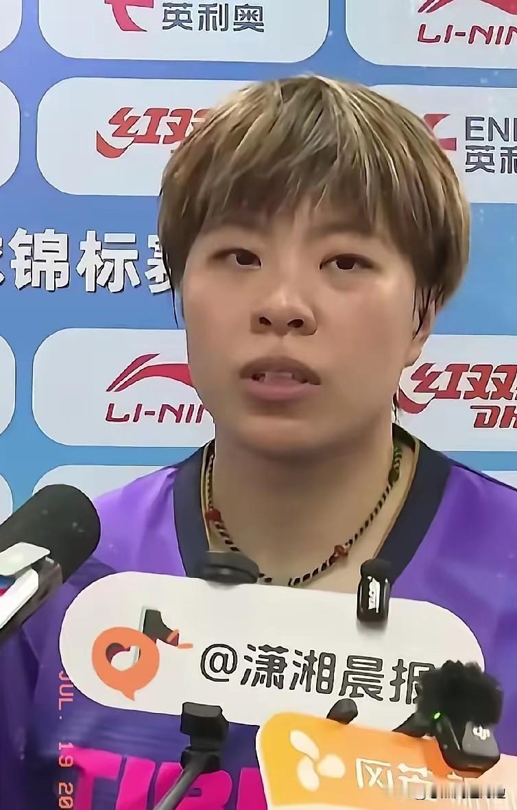 王艺迪一句话，保护了王楚钦和孙颖莎，很暖心。她自认为孙颖莎和王楚钦的水平高于他们