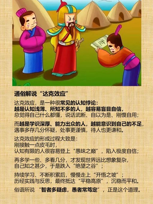 通俗解说“达克效应”