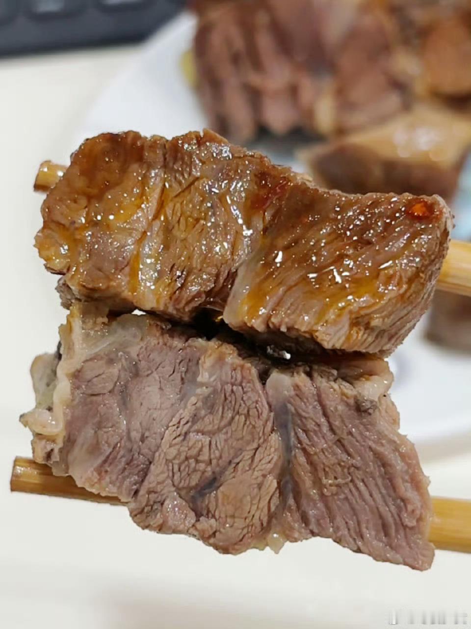 【清炖牛肋条！最有幸福感的人生减脂餐出现了】清炖牛肋条的美味！！谁懂！真的太太太
