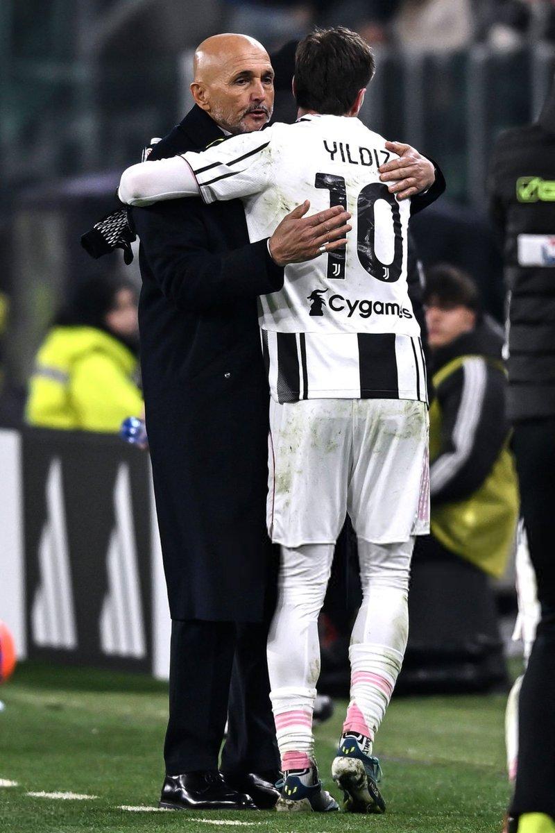 全体育：斯帕莱蒂和伊尔迪兹可谓一见钟情。能够执教尤文图斯10号球员，是斯帕莱蒂想