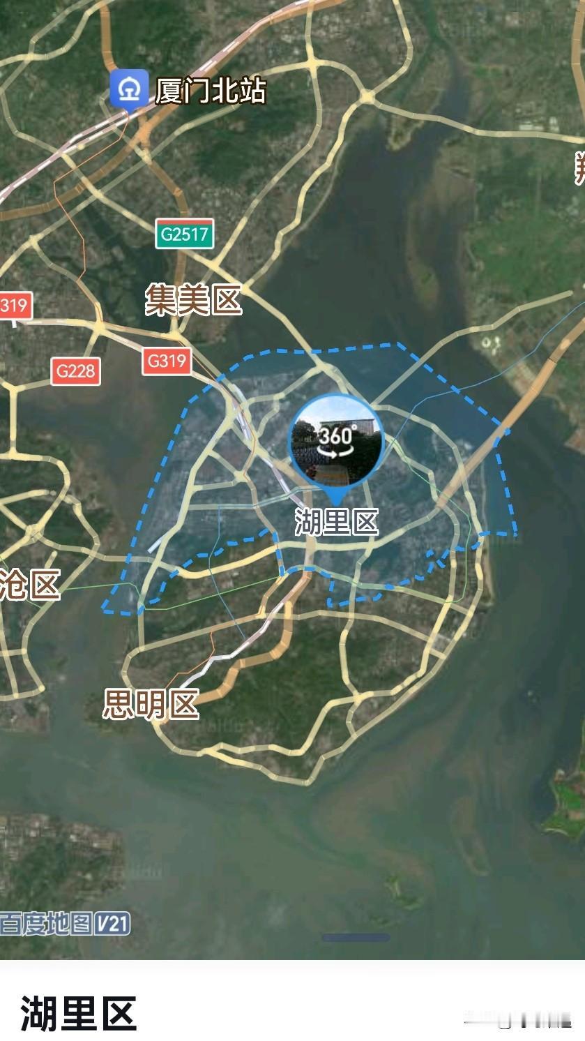 厦门市，从湖里区4到区协政1，是拔提用重？湖里区，位于鹭岛北部，是厦门的中心城