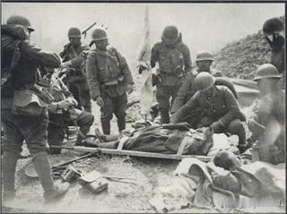 步兵第九师团第七联队队长林大八大佐于1932年3月1日在上海江湾镇与中国第十九路