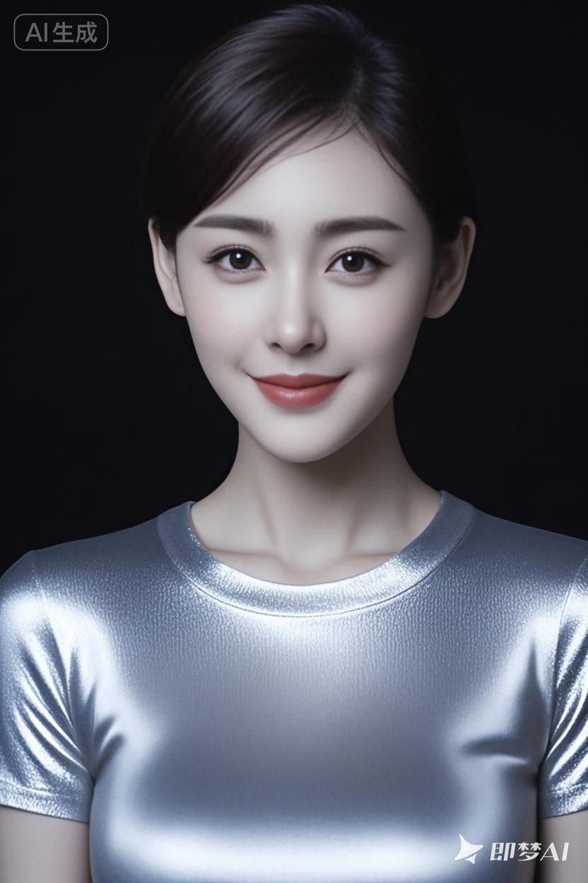 梦幻少女，微笑如春风般温暖。