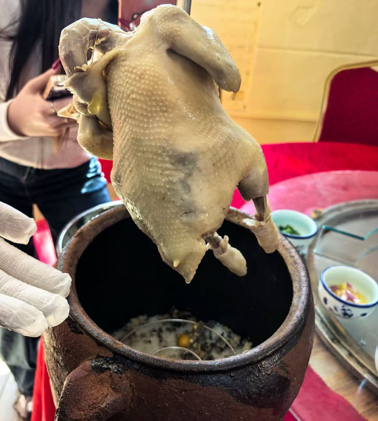 广东清远，这家瓦缸鸡真的太好吃了！