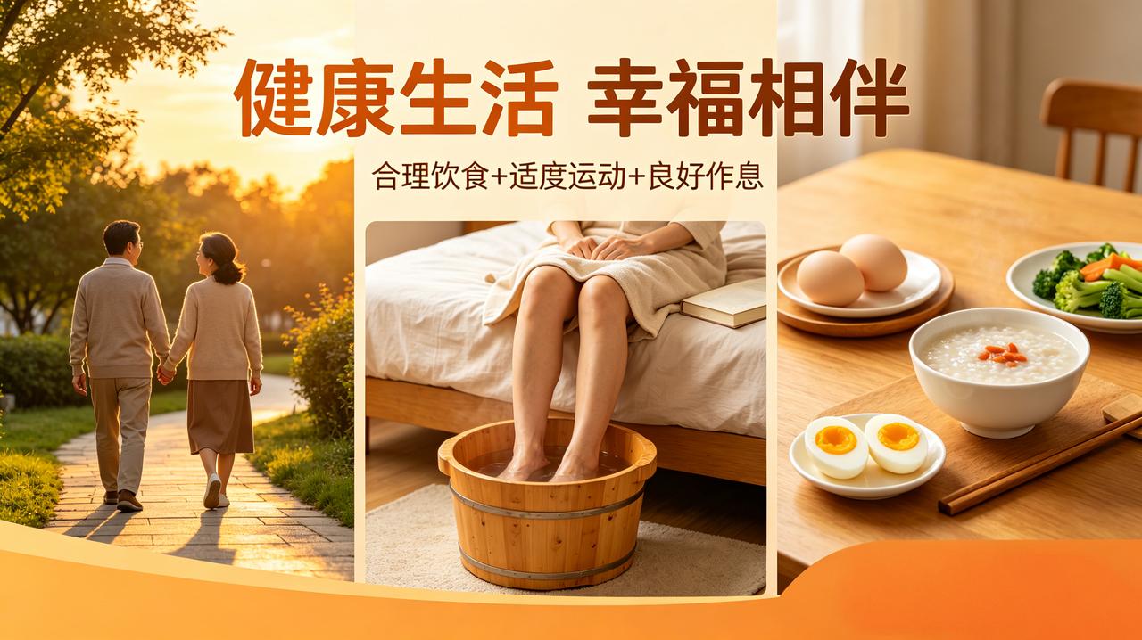 健康生活幸福陪伴①每天吃一个白煮蛋，营养又养身！②保持规律的夫妻生活，每