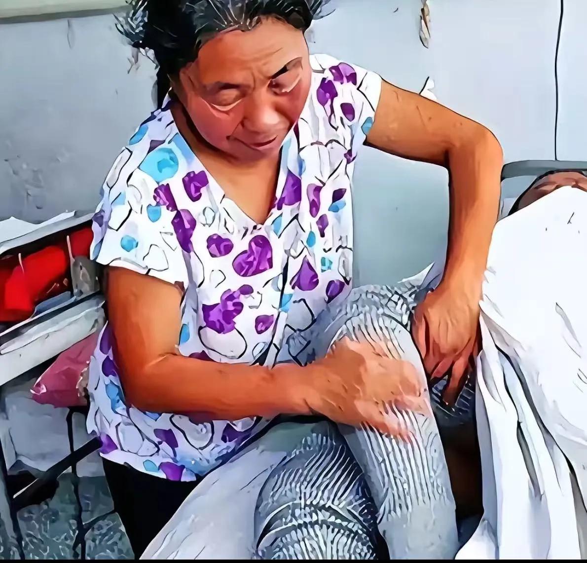 “这一句‘妈，您受苦了’，把9年都说完了！”河南鹿邑一户普通人家，女婿昏迷躺床9