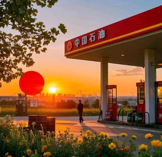 加油站的好日子，算是彻底绷不住了。我哥们儿在老家县城的加油站，十年前那叫一个风