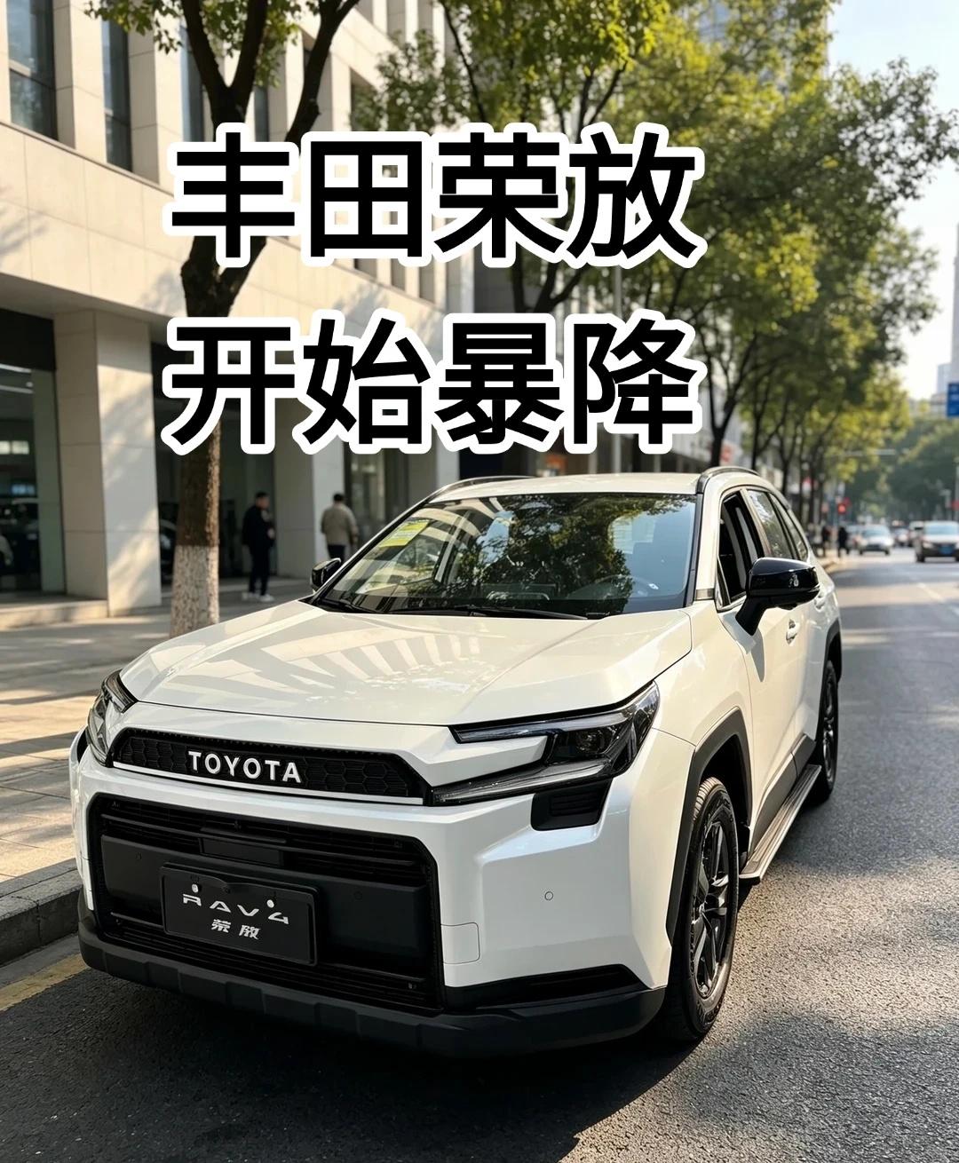 荣放新政火力全开，开始暴降不用再观望！10月丰田荣放全系新政直接放大招，这次真