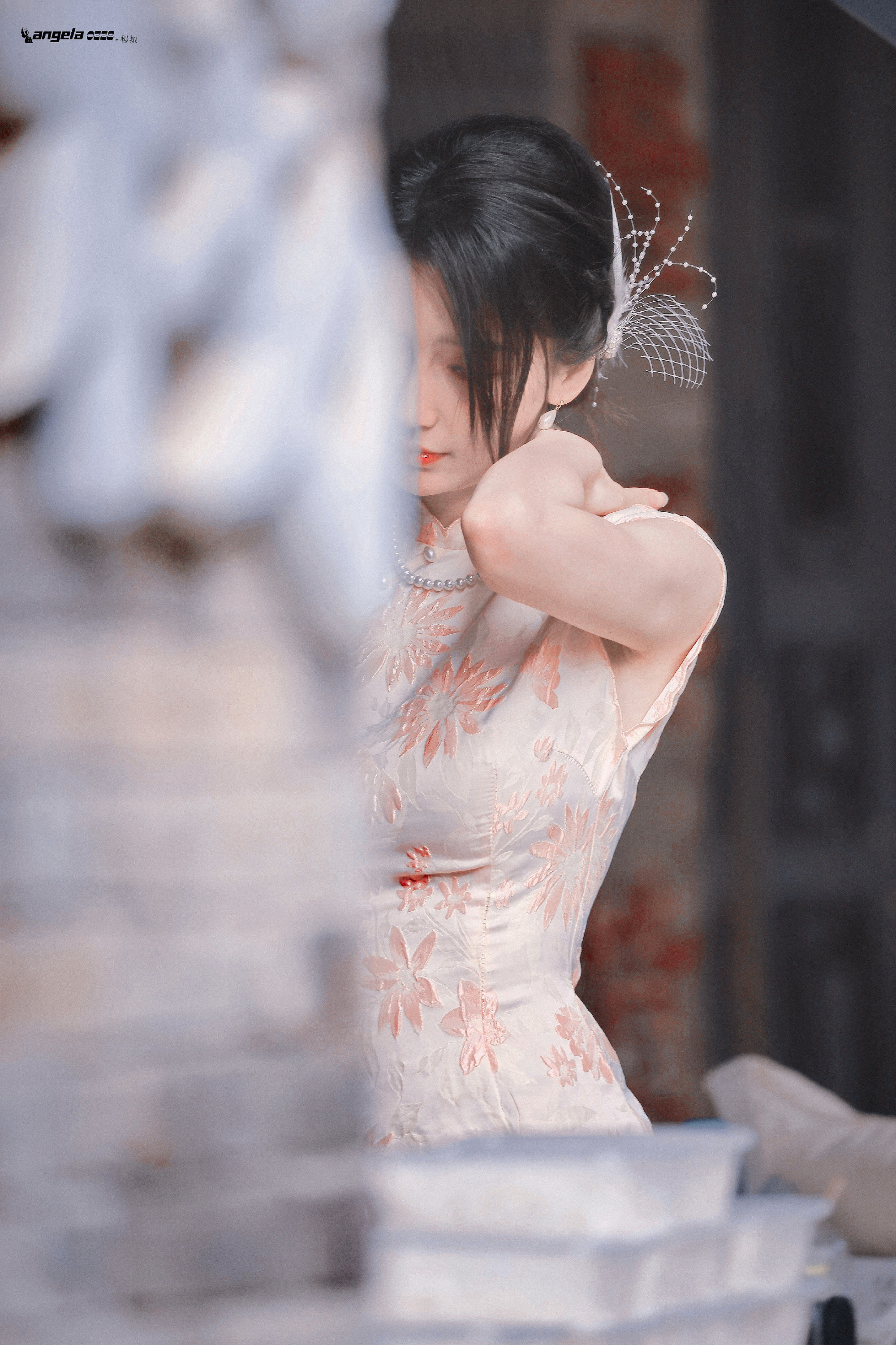 杨颖旗袍前凸后翘
