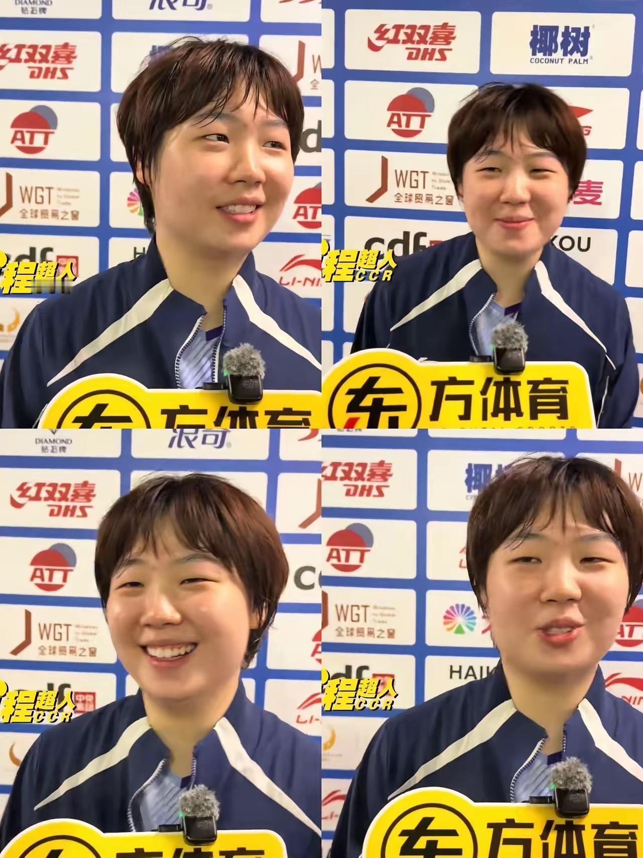 真的越看越觉得，蒯曼就是国乒里最让人看不懂的那一个。上午刚跟孙颖莎拼到浑身力气都