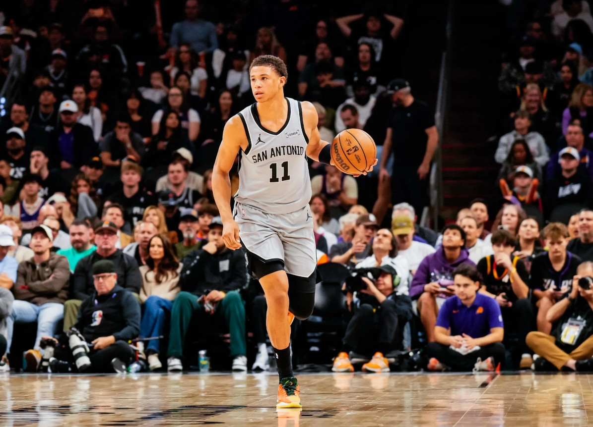 马刺将新秀卡特·布莱恩特下放至G联盟下属球队马刺队宣布，他们已将卡特·布莱恩特