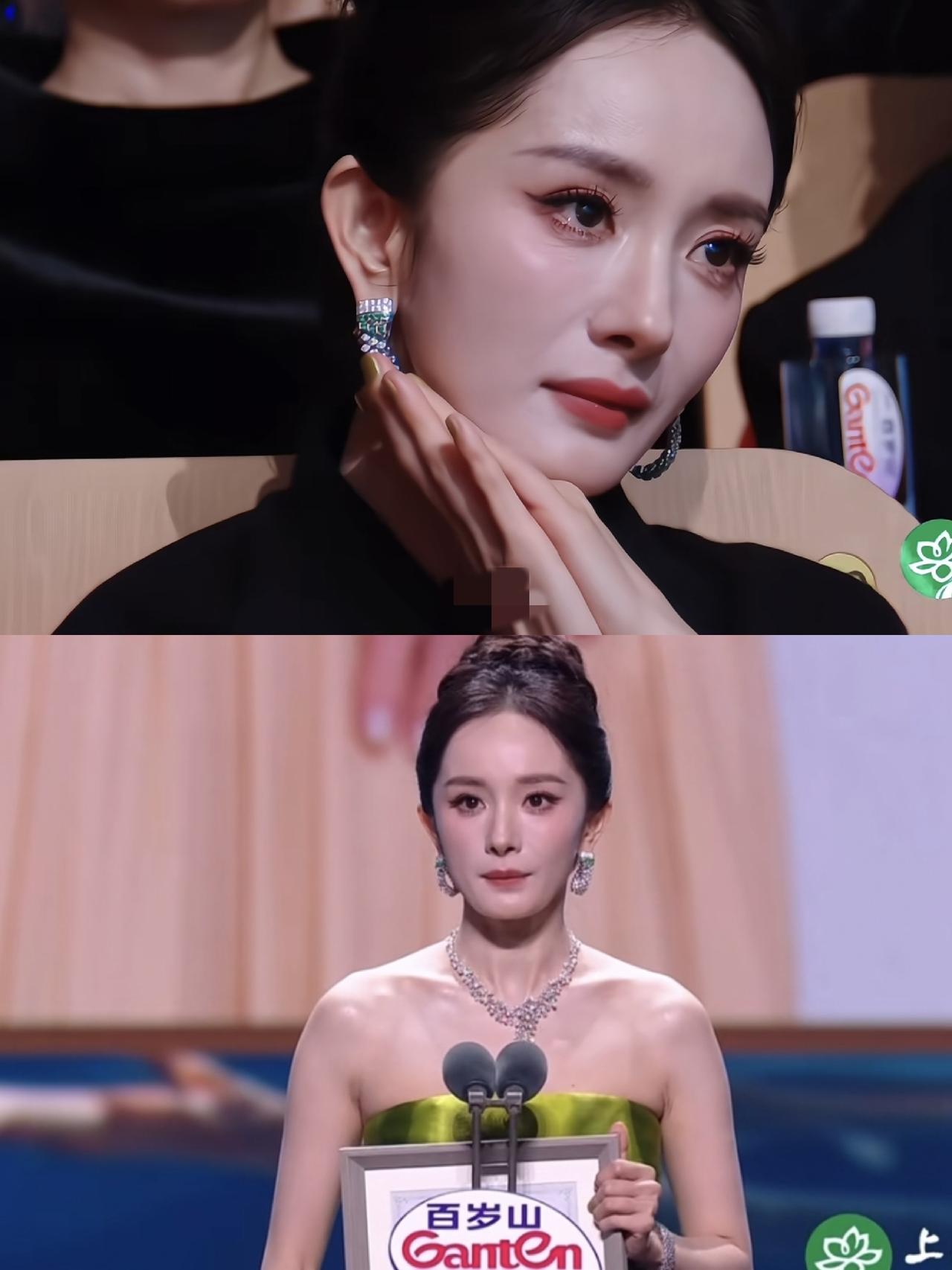 不怪杨幂有点不太高兴，换成任何一个女人都忍不了吧。明明自己盛装出席白玉兰典礼，然