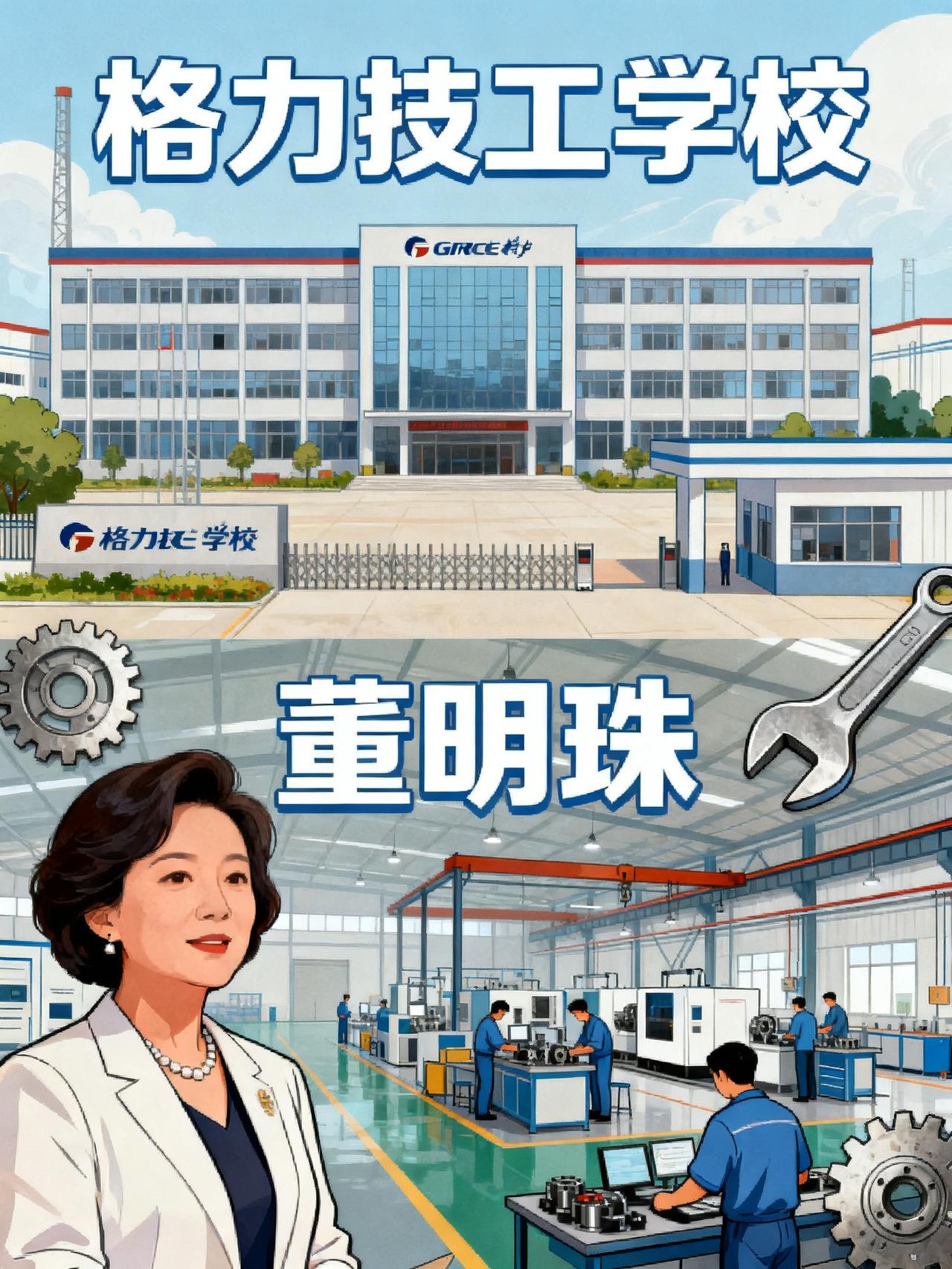 格力技校爆火，戳破了一个长久的误区原本计划招300人，结果报名的一下子涌来8