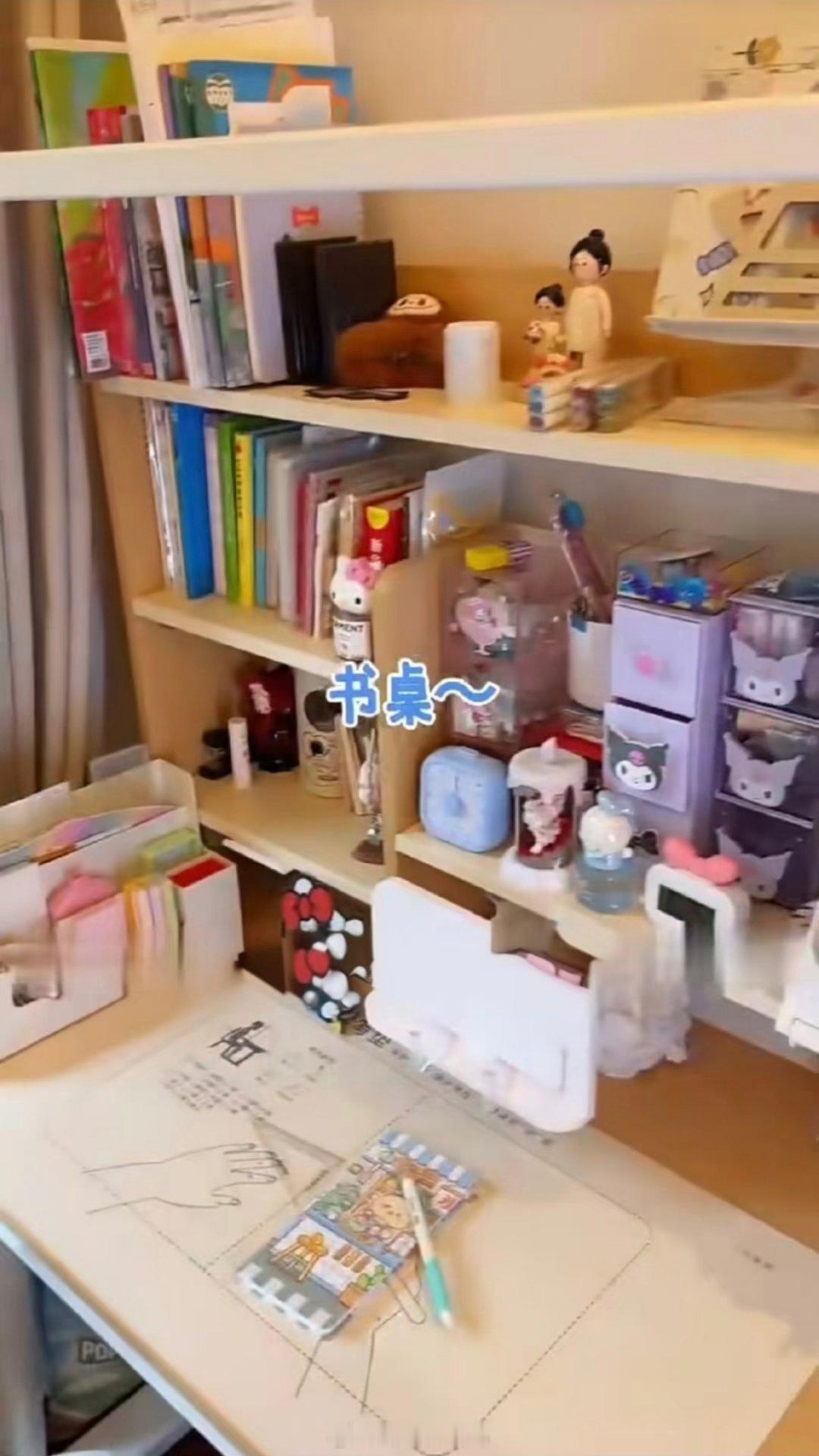 10岁董璇女儿小酒窝卧室曝光，全是她自己网购，网友直呼太会了