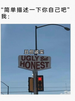 第一次见这么描述自己的