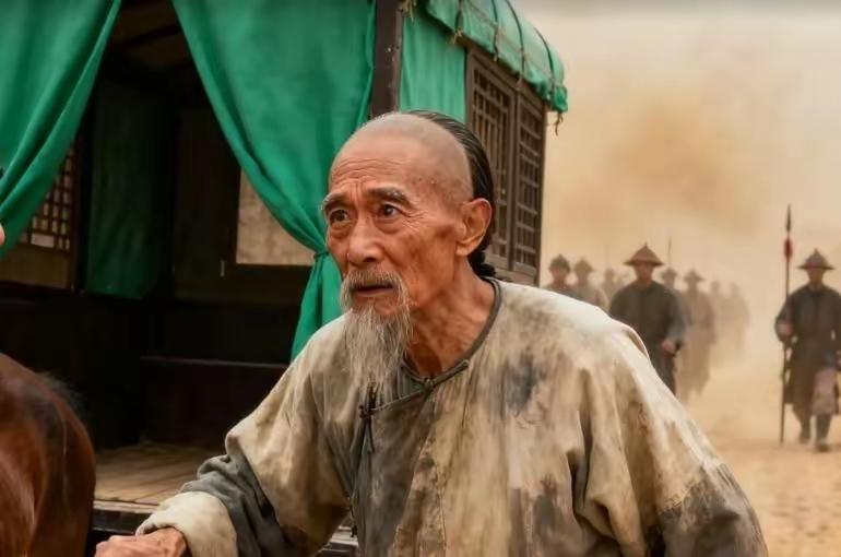 1841年秋，56岁的林则徐盯着那抹不该出现的亮色，突然喝止了队伍这个刚被革职流