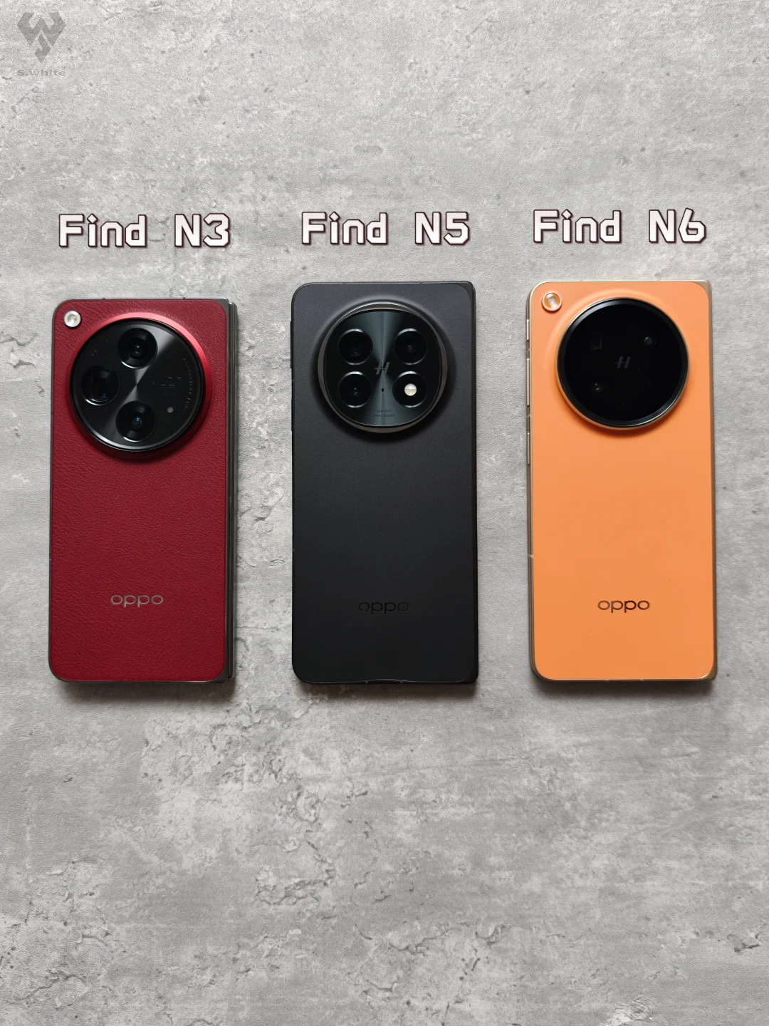 OPPO近三代大折叠外观对比 你更喜欢哪一代