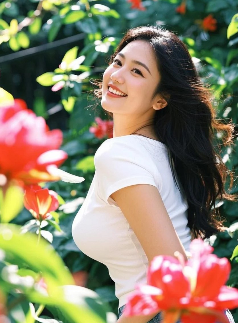 高级脸本脸！这位美女的颜值太有记忆点了！