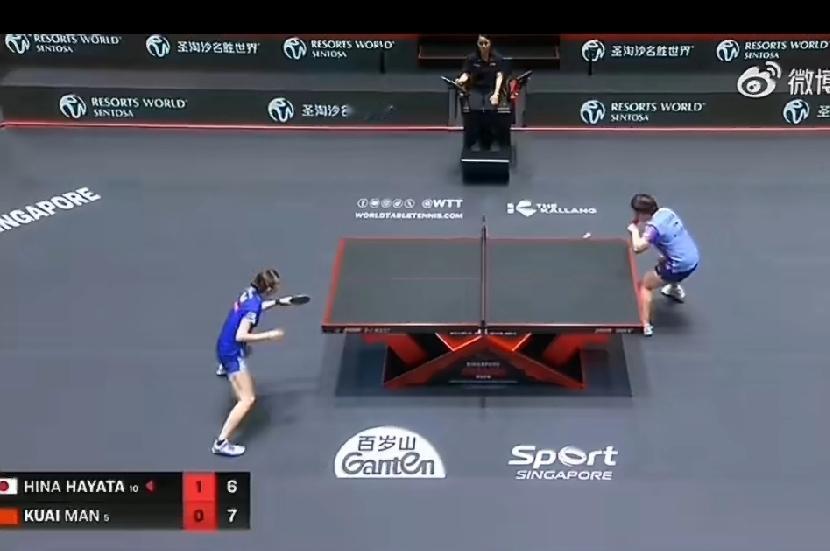 太可惜！2-3不敌早田希娜，蒯曼无缘八强！一上来连输两局，接着连扳两局，最终