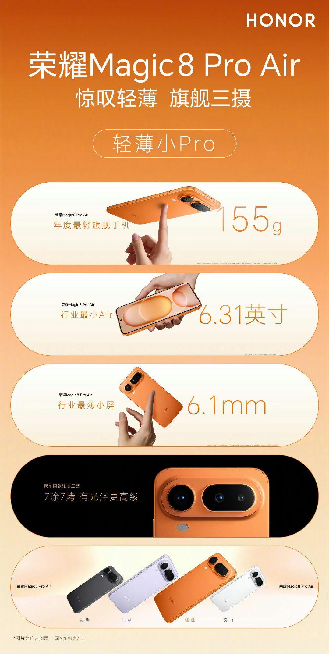 看了荣耀Magic8ProAir发布会不得不说第一次见在手机上跳踢踏舞这个名