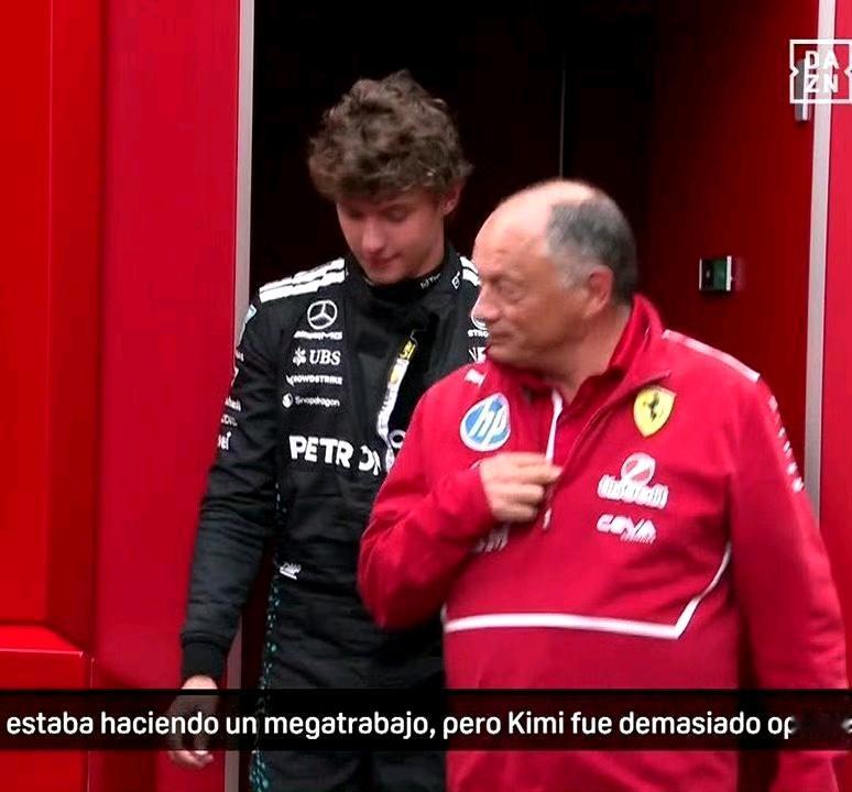 安东内利第一时间来到法拉利P房道歉，瓦塞尔送他出门，但他没有见到乐扣。安东内利