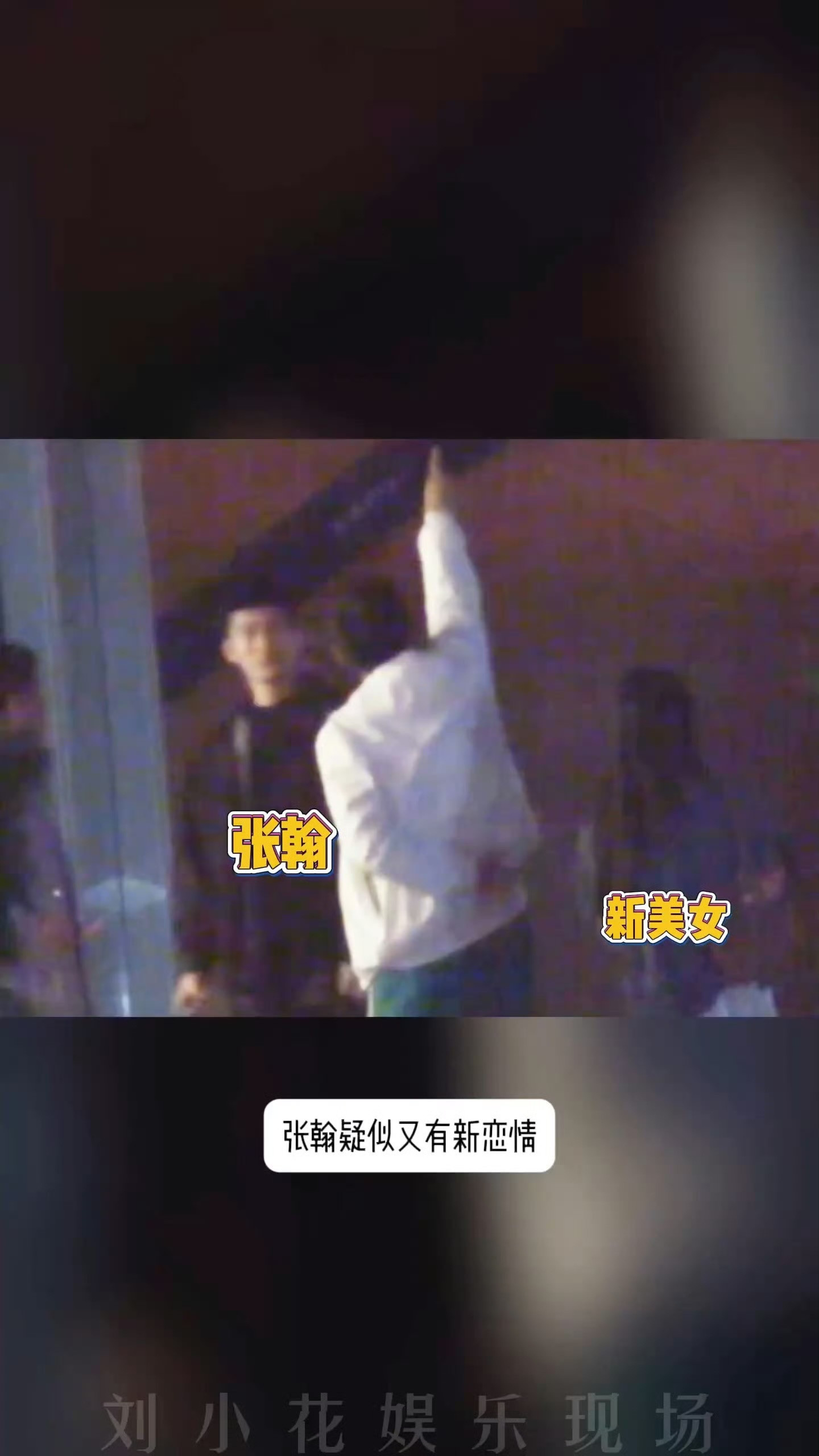 张翰带美女和朋友聚餐！！！