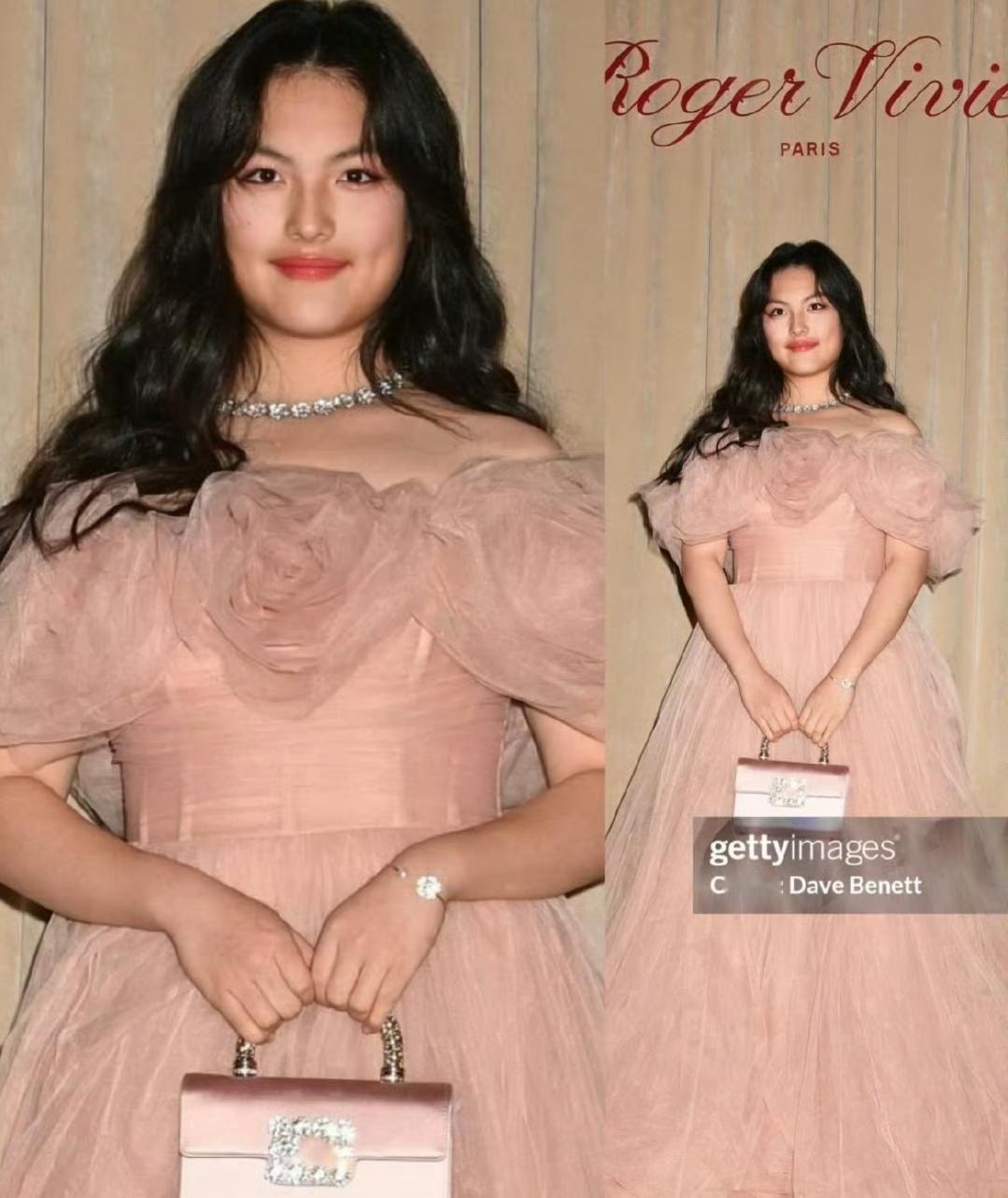 看了王诗龄生图，才知道为何有P图师价值百万！16岁的王诗龄和妈妈李湘参加巴黎时