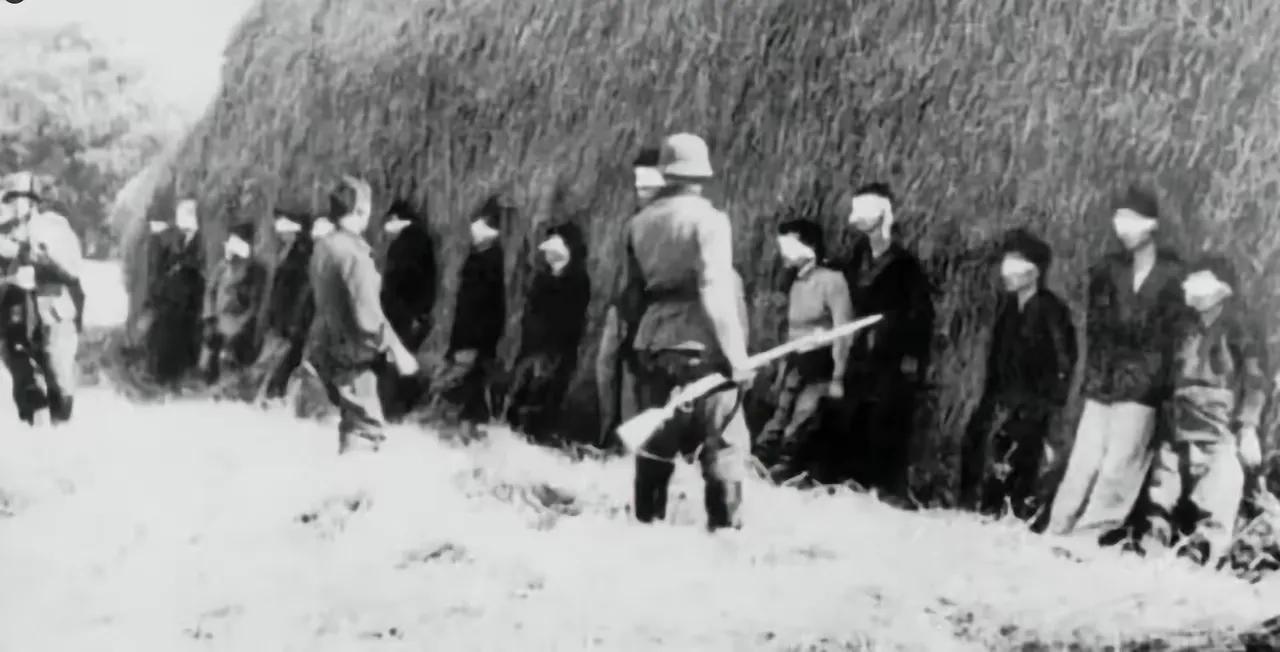 1941年7月20日，在塞尔维亚斯梅代雷夫斯卡帕兰卡，德军第714步兵师要处决1