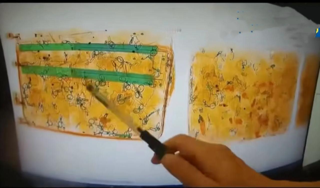 翻车了！青岛胶州，两名入境旅客的行李，机检显示不对劲，里面的东西有织物的纹理，满