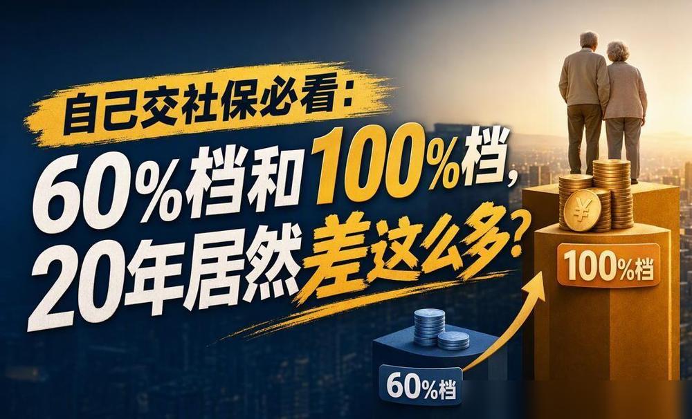 大家不要上当，养老金跟你交费关系不大，主要是跟交费年限至关重要，100%比60%