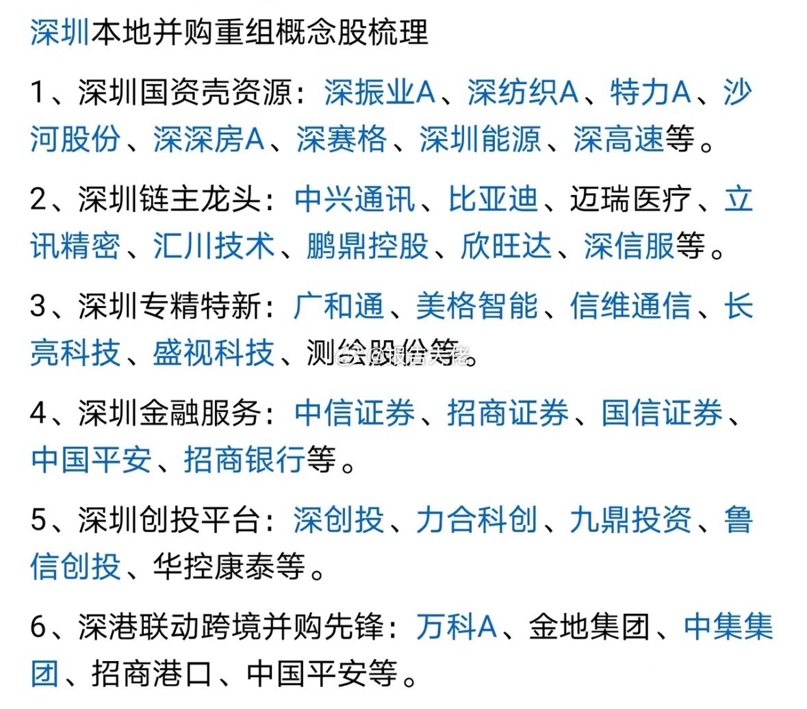 新一轮重组并购启动了​​​