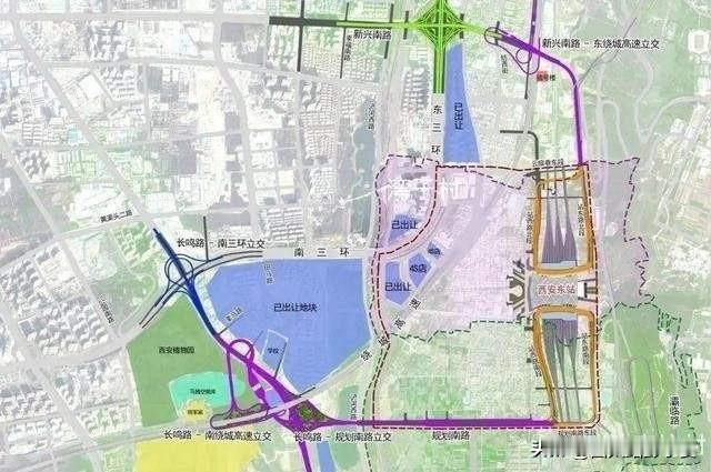 西安东站配套路网再提速！两处绕城立交同步新增出入口西安东站的“加速度”配套工