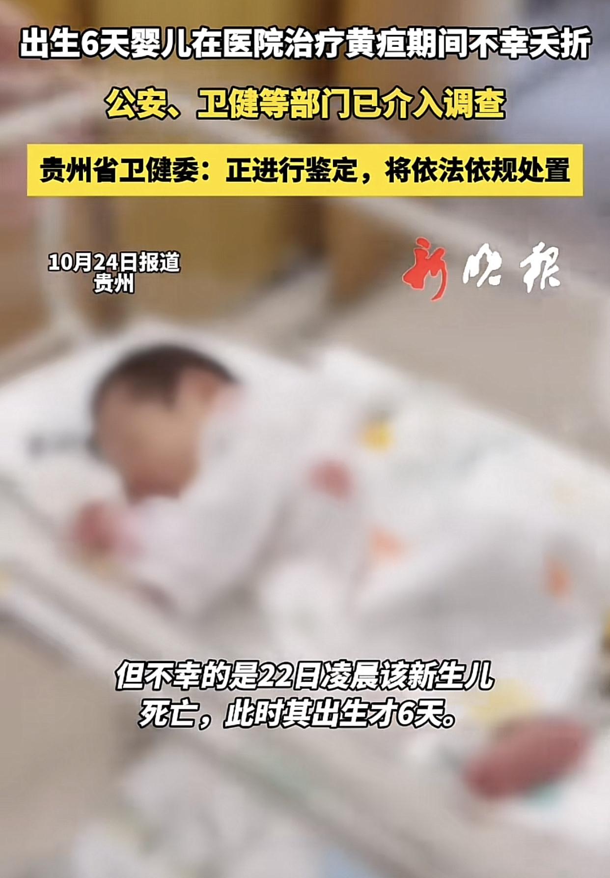 备孕七年求来的孩子打了几百只保胎针求来的孩子，刚出生6天就因为一名男护士玩手机疏