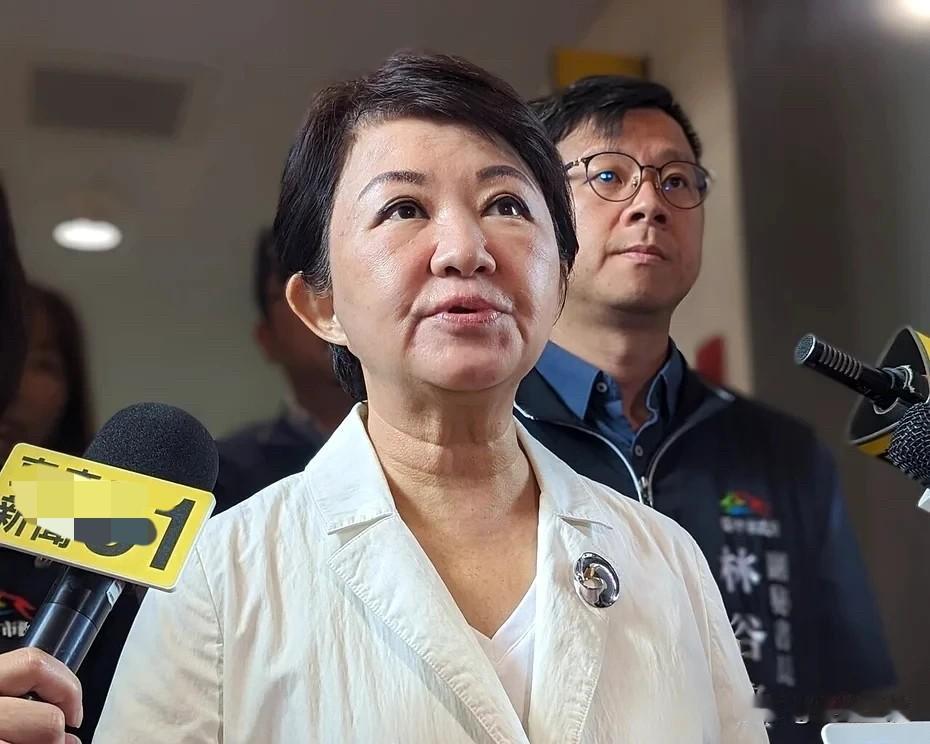 江启臣仅领先何欣纯1.9%卢秀燕：有些人把民调当策略在打针对江启臣在台中市