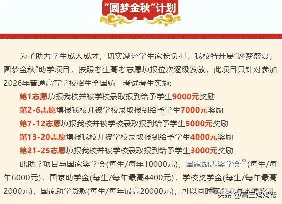 民办高校2026年招生困难前所未有！河南本科批三次征集志愿，直降40分。8月
