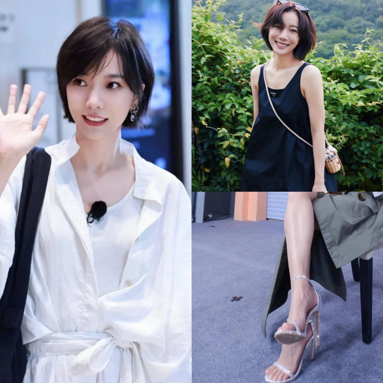王珞丹这姑娘169cm的身高往那儿一站就是大写的“飒”84年出生的她，早期