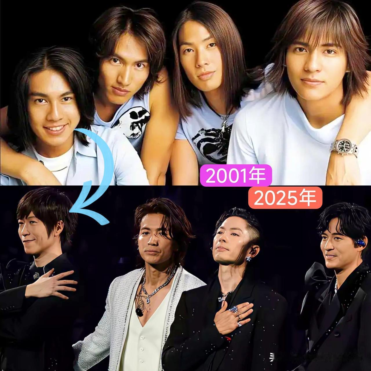 转眼24年，F4保养得不错！花泽类仍帅，道明寺还酷。就是西门...变化太大了