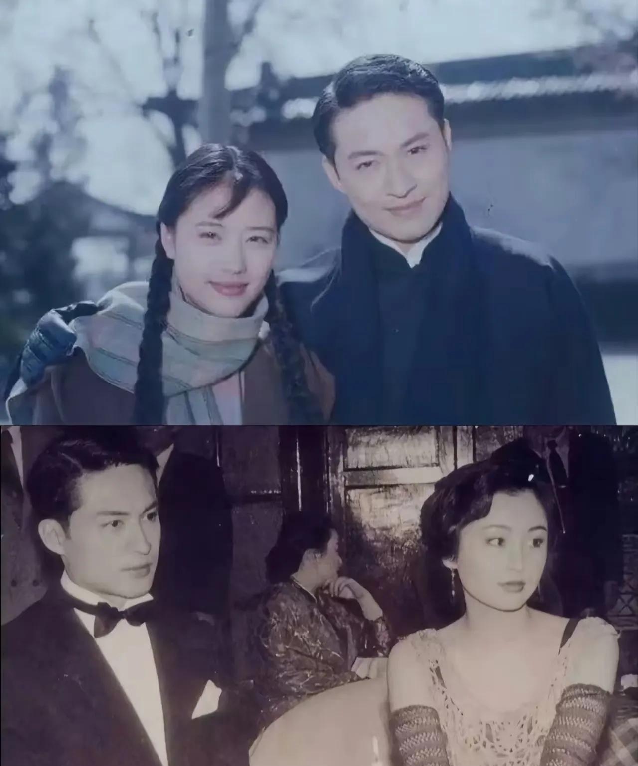 年轻时的马景涛真的很帅，他那种桃花眼太深情了，年轻时颜值直