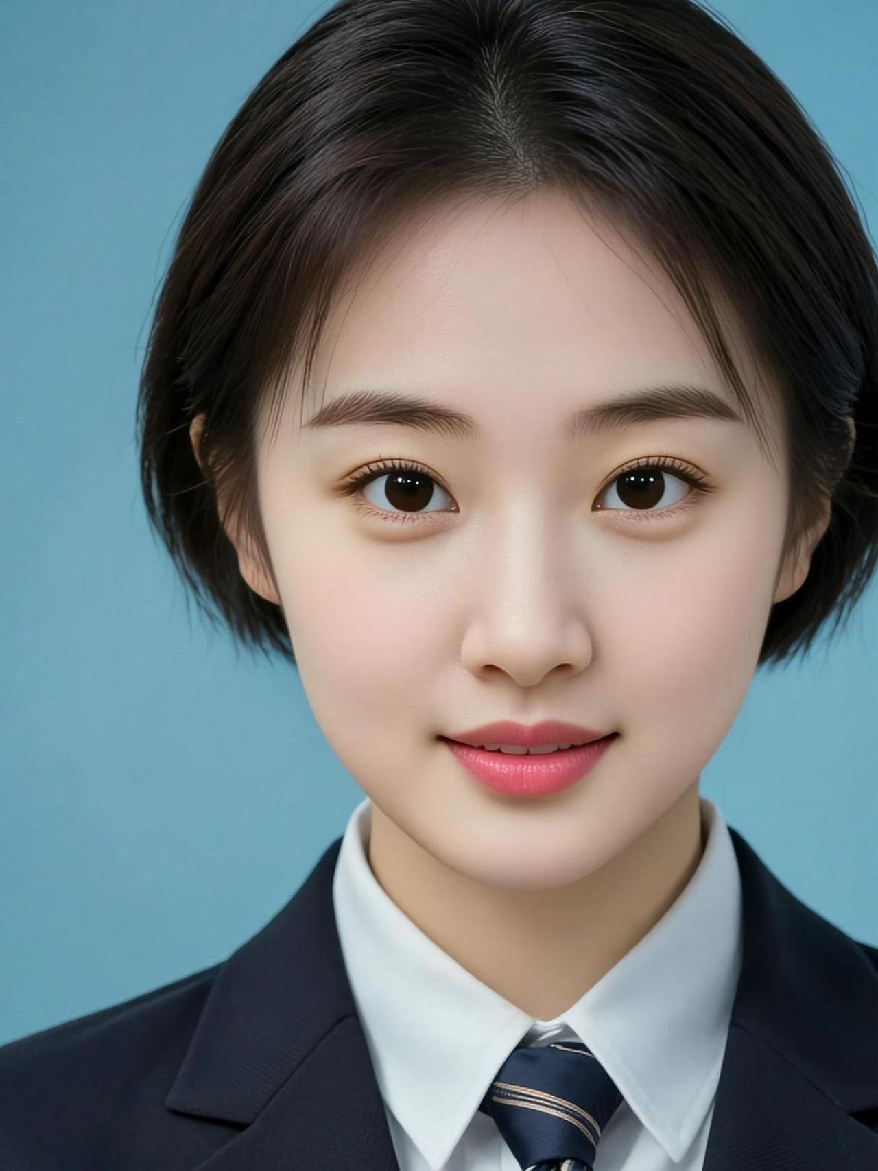 AI干练证件照抖音ai创作高颜值