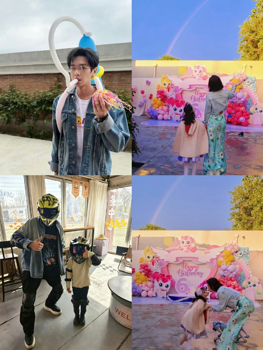 唐艺昕座驾都贴满了小马宝莉车贴唐艺昕车衣是小马宝莉唐艺昕收工后女儿专门坐车来接