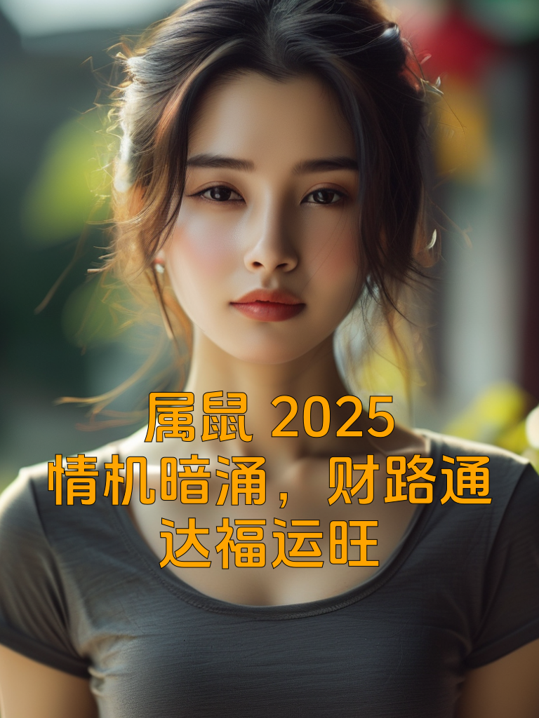 属鼠2025：情机暗涌，财路通达福运旺