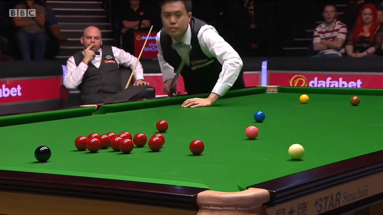 斯诺克大师赛历史首现147满分杆！傅家俊巅峰控球惊艳全场