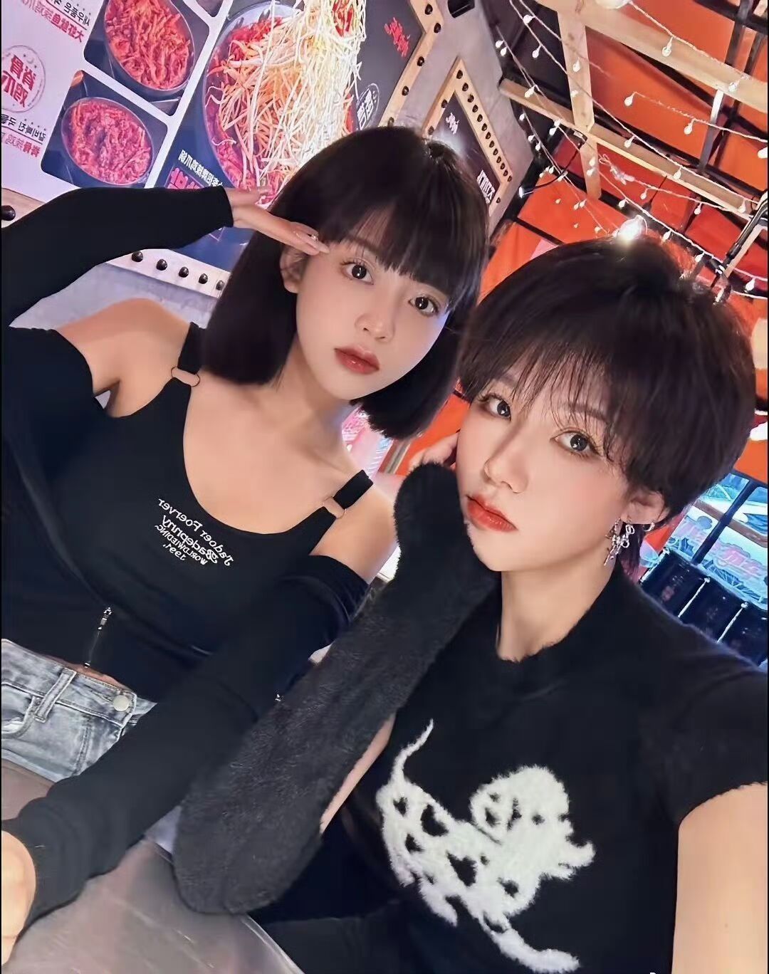司晓迪合照本人看起来确实很清纯