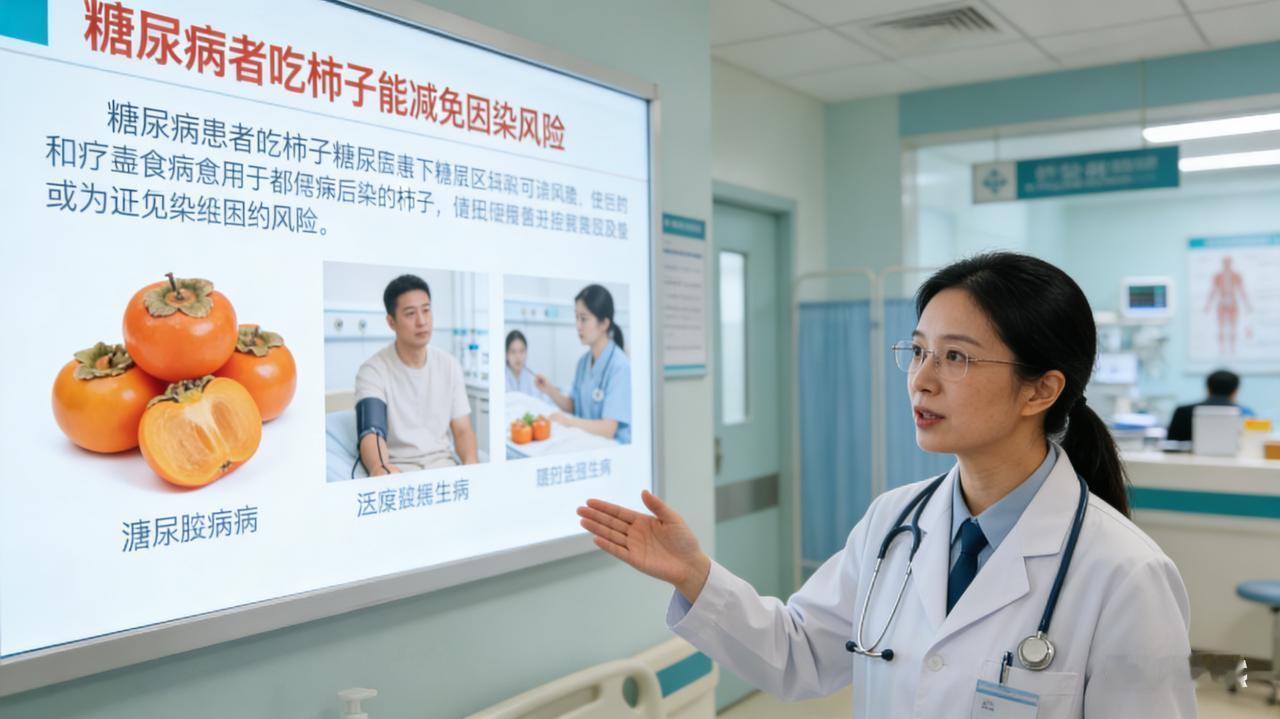 医生揭秘：糖尿病患者吃柿子竟能降低并发症风险柿活性成分对糖尿病并发症的预防作用